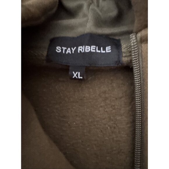 Stay Ribelle Men's Jacket Hoodie Size XL - Picture 4 of 6